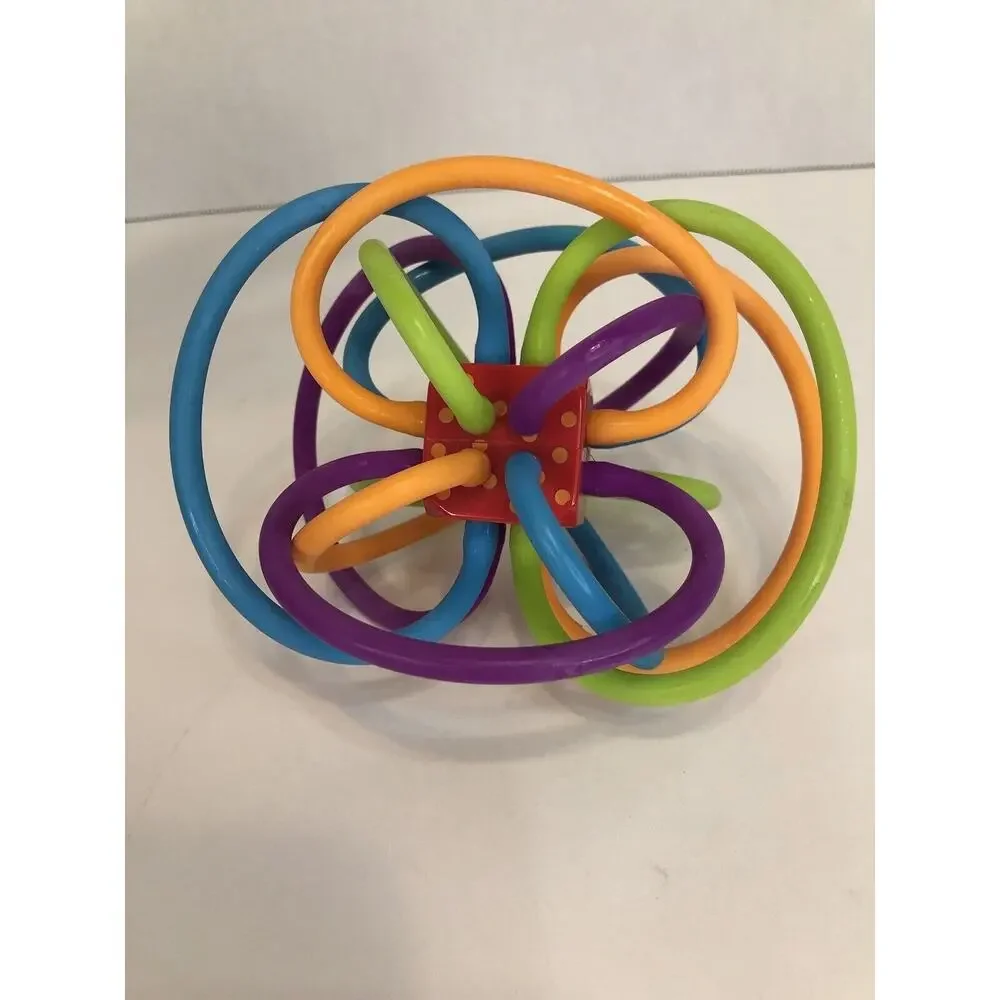 Manhattan‎ Toy Winkel Rattle & Sensory Teether Toy D1